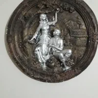 دیوار کوب عتیقه لیلی ومجنون|کلکسیون اشیاء عتیقه|ورامین, ورامین|دیوار