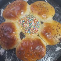 نان شکلاتی خانگی باشکلات خانگی