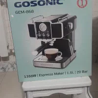 اسپرسو ساز gosonic|سماور، چای‌ساز، قهوه‌ساز|کرمانشاه, |دیوار
