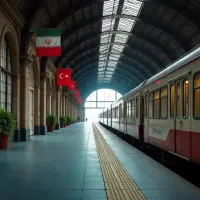 قطار تهران به وان و برعکس