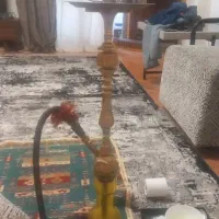 دو عدد قلیان برنجی دوسیب