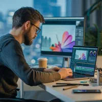 ادیتور ویدئوگرافیست طراحی گرافیکیUIوUXوهوش مصنوعی|خدمات رایانهای و موبایل|تهران, شادمان|دیوار