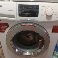 سه عدد لباسشویی 8 کیلیویی کارکرده نقره ای سفید