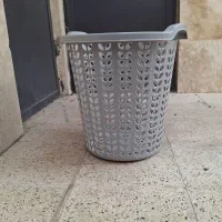 سبد پلاستیکی خاکستری