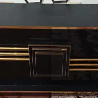 میز مدیریت MDF مشکیطلایی نو|مبلمان اداری|نیشابور, شریعتی|دیوار