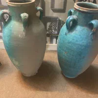 فروش خمره کوزه بلونی قدیمی ۴ دسته تمیز قاجار