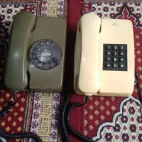 دوتا تلفن خانگی قدیمی دونه ای ۱۷۰۰