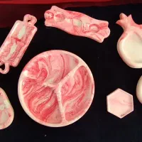 ست پذیرایی سنگ مصنوعی|ظروف سرو و پذیرایی|شیراز, دشت چنار|دیوار