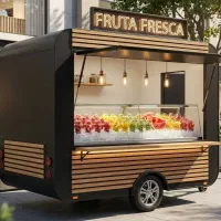 فست فود کافه فروشگاه مغازه سیار