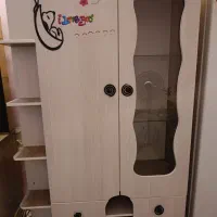 کمد و ویترین نوجوان سفید در حد نو