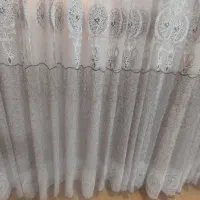 پرده حریر کریستالی|پرده، رانر، رومیزی|مسجد سلیمان, |دیوار