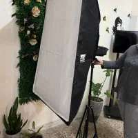 ست کامل نورپردازی آتلیه ای حرفه‌ای