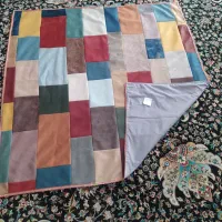 پارچه مبلی چهل تکه آستری آب رفته|پرده، رانر، رومیزی|مرودشت, فاز اول شهرک فرهنگیان|دیوار