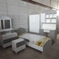 سرویس خواب نوجوان.دخترانه وپسرانه تخت|تخت و سرویس خواب|تبریز, |دیوار