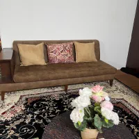 مبل .کرم .شکلاتی راحتی سالم