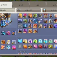 اکانت کلش تان ۱۷ مکس|کنسول، بازی ویدئویی و آنلاین|اصفهان, رهنان|دیوار