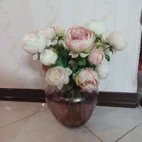 گلدان ،گل مصنوعی،گلدان گل
