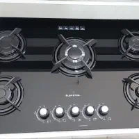 اجاق گاز 5شعله شیشه اقتصادی