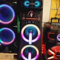 باند اسپیکر شارژی برقی دیمکس djدار غول آخر سوگلی|سیستم صوتی خانگی|زنجان, |دیوار