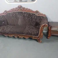 مبل ۷ نفره استیل راحتی|مبلمان خانگی و میز عسلی|قم, شهرک سازمان آب|دیوار