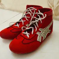 کفش کشتی سالم در حد نو|تجهیزات ورزشی|باقرشهر, |دیوار