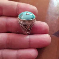 انگشتر فیروزه و عقیق شفة العبد و عقیق زرد|جواهرات|دزفول, |دیوار