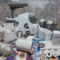 چرخگوشت و آبمیوه گیری پارس خزر (مدل همه کاره)