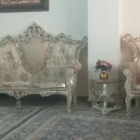 مبل استیل هفت نفره باجلومبلی