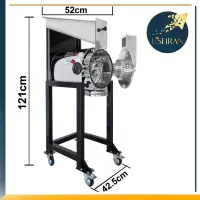 آسیاب صنعتی ایستادهUi-233 تکفاز استیل عطاری کارگاه