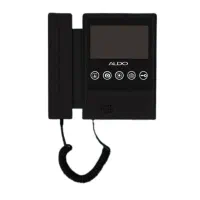 مانیتور آیفون تصویری مدل۴۱۷ حافظه دار مشکی
