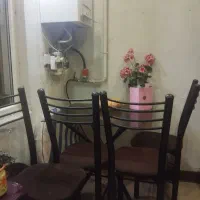 میز ناهارخوری ۴نفره|میز و صندلی غذاخوری|رشت, کوی مهر|دیوار