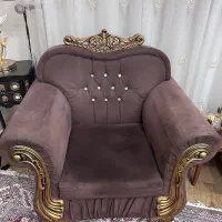 مبل راحتی ۷ نفره به همراه میز ناهارخوری|مبلمان خانگی و میز عسلی|رشت, نخودچر|دیوار