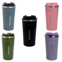 ماگ و لیوان سفری مدل coffee ظرفیت 0.5 لیتری