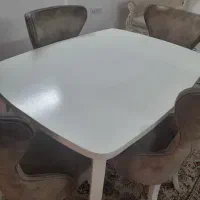 میز غذاخوری ۴ نفره|میز و صندلی غذاخوری|مشهد, کشف|دیوار