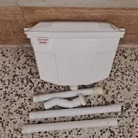فروش یک عدد توالت فرنگی وفلاش تانک
