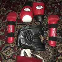 وسایل کامل بوکس و لباس