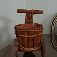 گلدان تزئینی مدل دوچرخه چوبی|صنایع دستی و سایر لوازم تزئینی|تهران, وحیدیه|دیوار