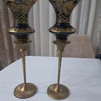 شمعدان پایه برنجی|صنایع دستی و سایر لوازم تزئینی|تهران, سلیمانی|دیوار