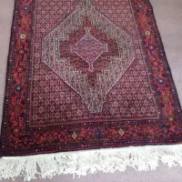 فرش دست بافت کوردی ژیرجانمازی،پشم،تک پو،سالم وتمیز|فرش|سنندج, |دیوار