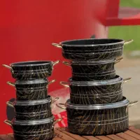 قابلمه طرح  سنگ ماربل