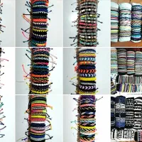 دستبند بافت نخی، مهره ای، کریستالی،مرواریدی دستبند