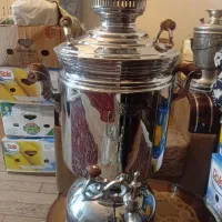 سماور سالم وآکبند تمیز وبزرگ