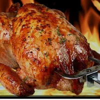 مرغ بریانی با دورچین