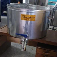 دیگ پاتیل پخت برنج موکب پلویی قابلمه استیل صنعتی