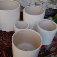 حدود ۲۰ عددگلدان سرامیک|گل و گیاه طبیعی|ری, علایین|دیوار