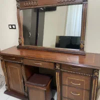 آینه دراور / دوتا پاتختی چوب