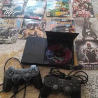 ps2 اصل. فلش خور .۴۰ عدد سی دی بازی
