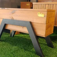 فلاور باکس گلدان چوبی