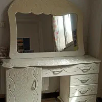 میز ارایش خوشگل سفید سالم