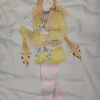 تابلو سوزندوزی دستی قدیمی|تابلو، نقاشی، عکس|آمل, |دیوار